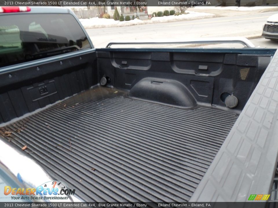 2013 Chevrolet Silverado 1500 LT Extended Cab 4x4 Blue Granite Metallic / Ebony Photo #11