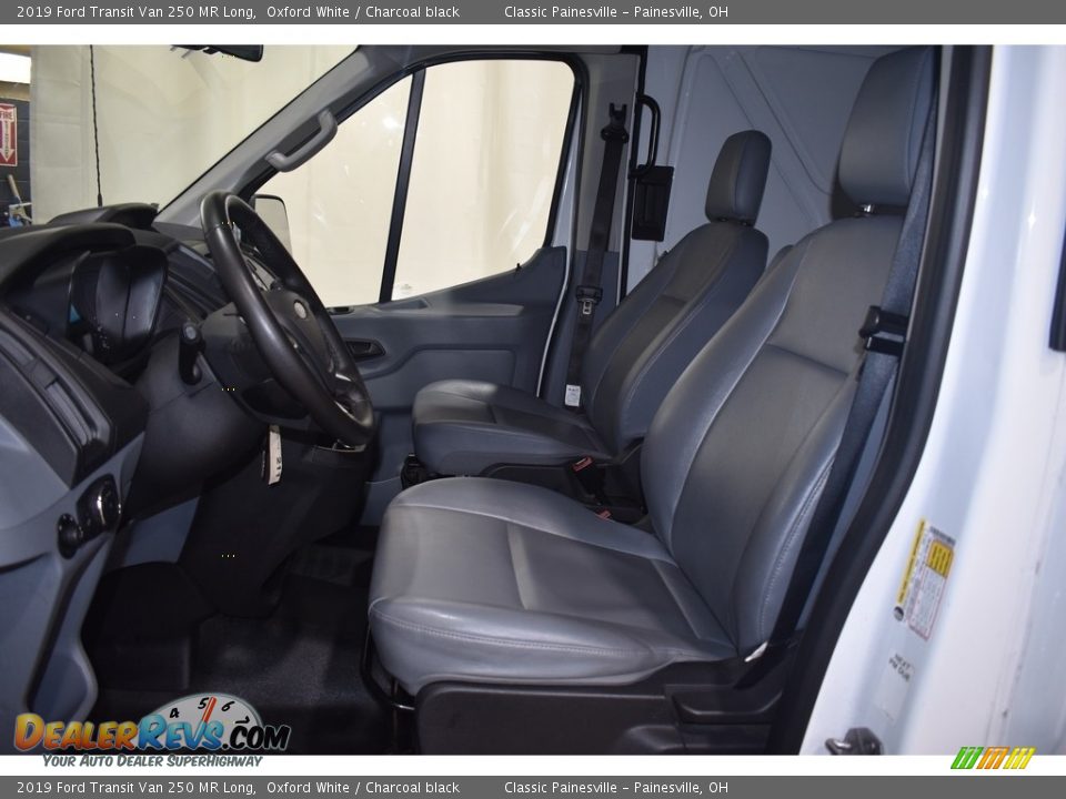 2019 Ford Transit Van 250 MR Long Oxford White / Charcoal black Photo #6