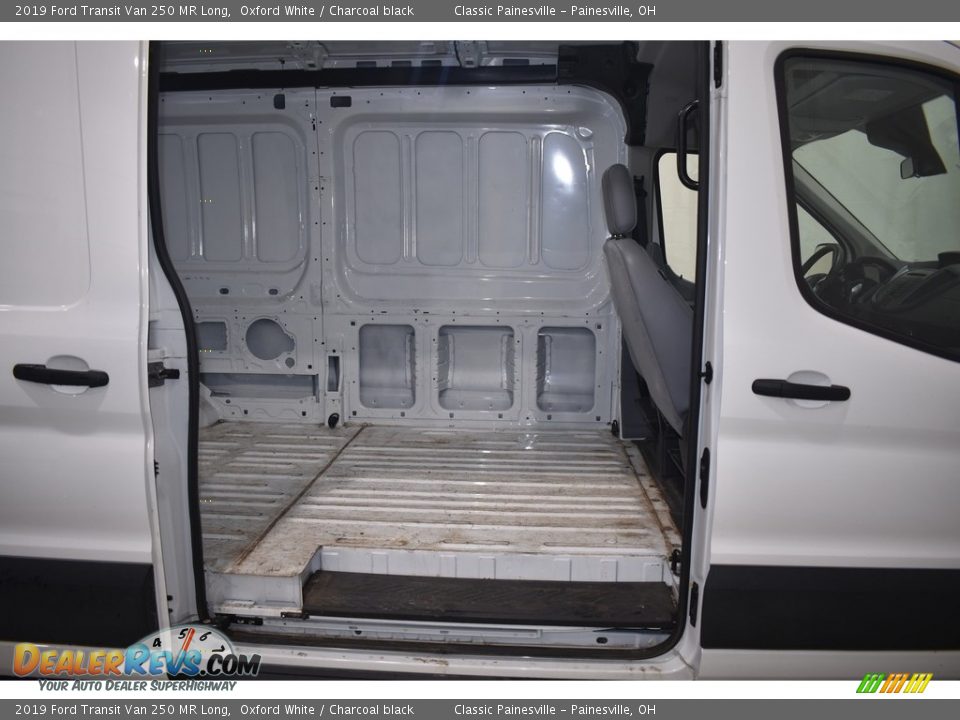 2019 Ford Transit Van 250 MR Long Oxford White / Charcoal black Photo #8