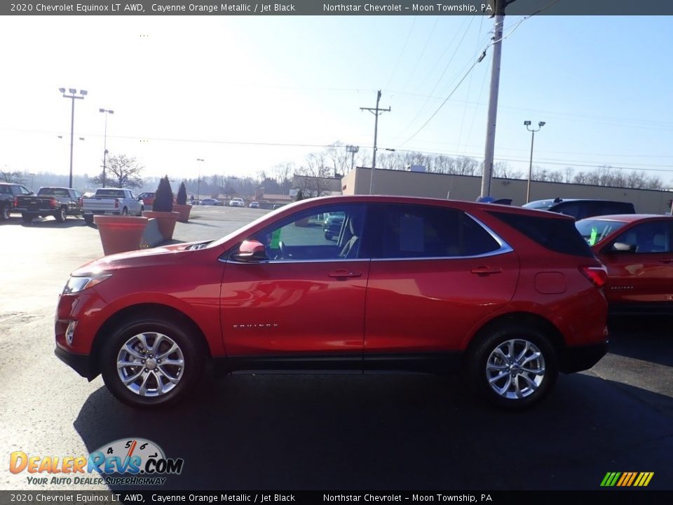 2020 Chevrolet Equinox LT AWD Cayenne Orange Metallic / Jet Black Photo #2