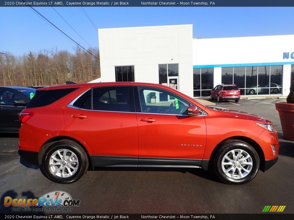 2020 Chevrolet Equinox LT AWD Cayenne Orange Metallic / Jet Black Photo #7