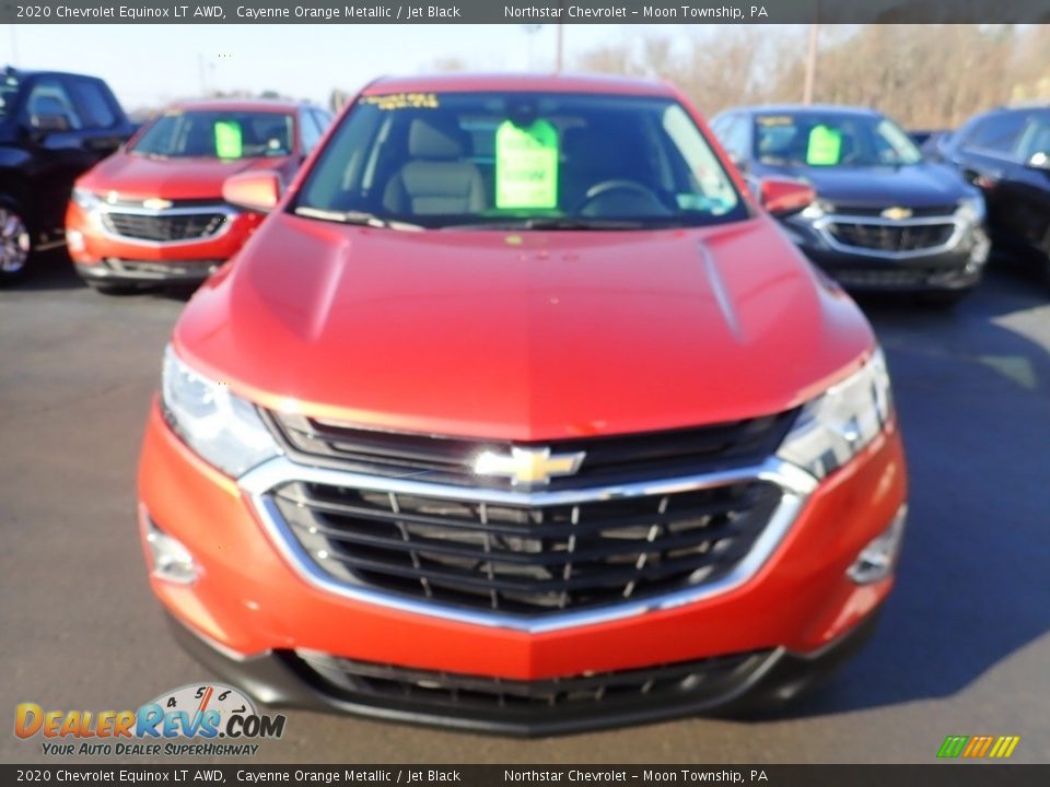 2020 Chevrolet Equinox LT AWD Cayenne Orange Metallic / Jet Black Photo #9
