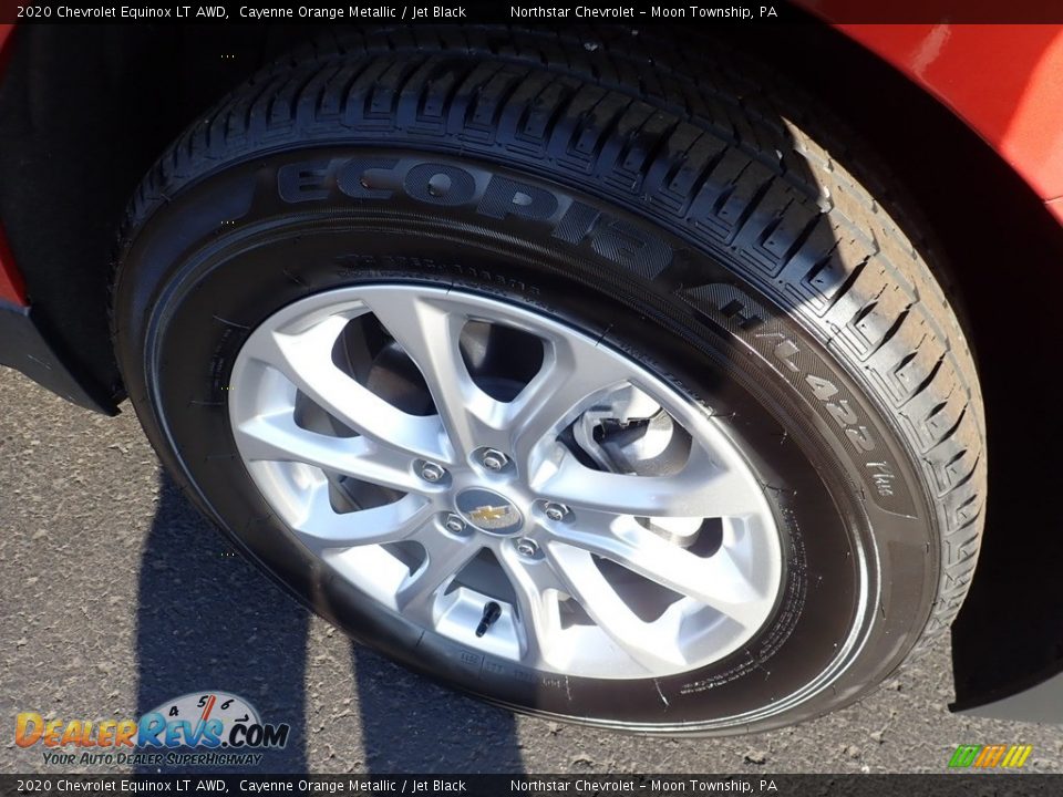 2020 Chevrolet Equinox LT AWD Cayenne Orange Metallic / Jet Black Photo #10