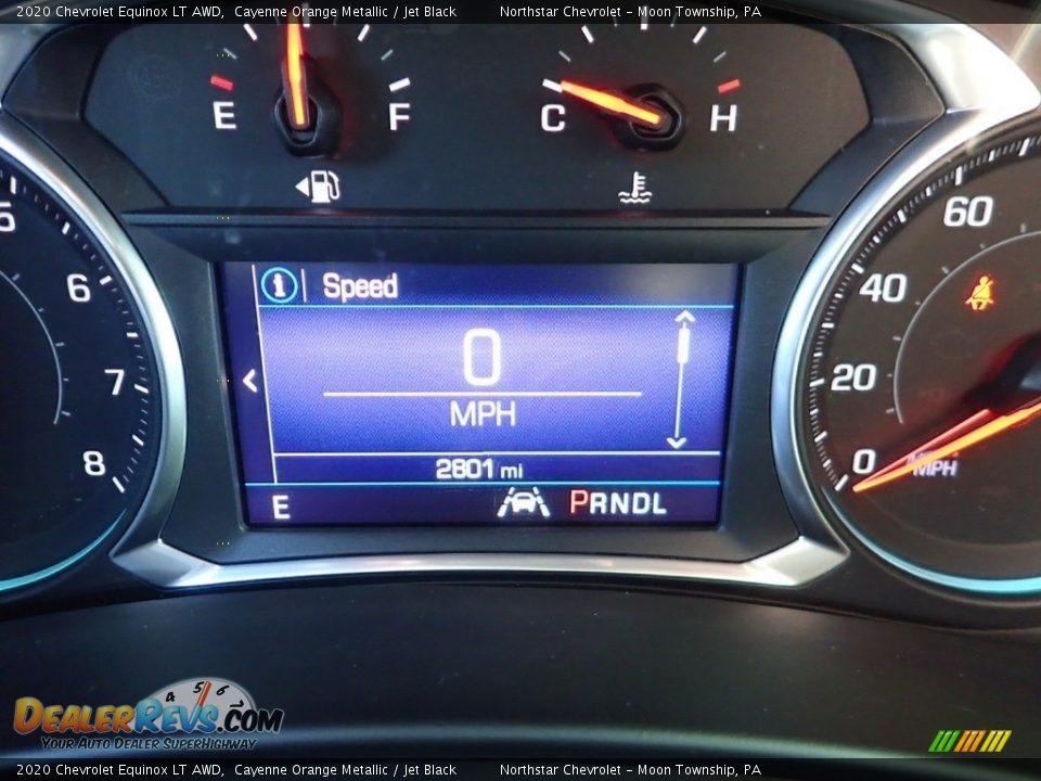 2020 Chevrolet Equinox LT AWD Cayenne Orange Metallic / Jet Black Photo #19