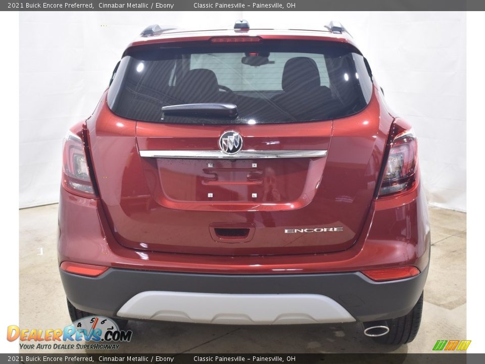 2021 Buick Encore Preferred Cinnabar Metallic / Ebony Photo #3