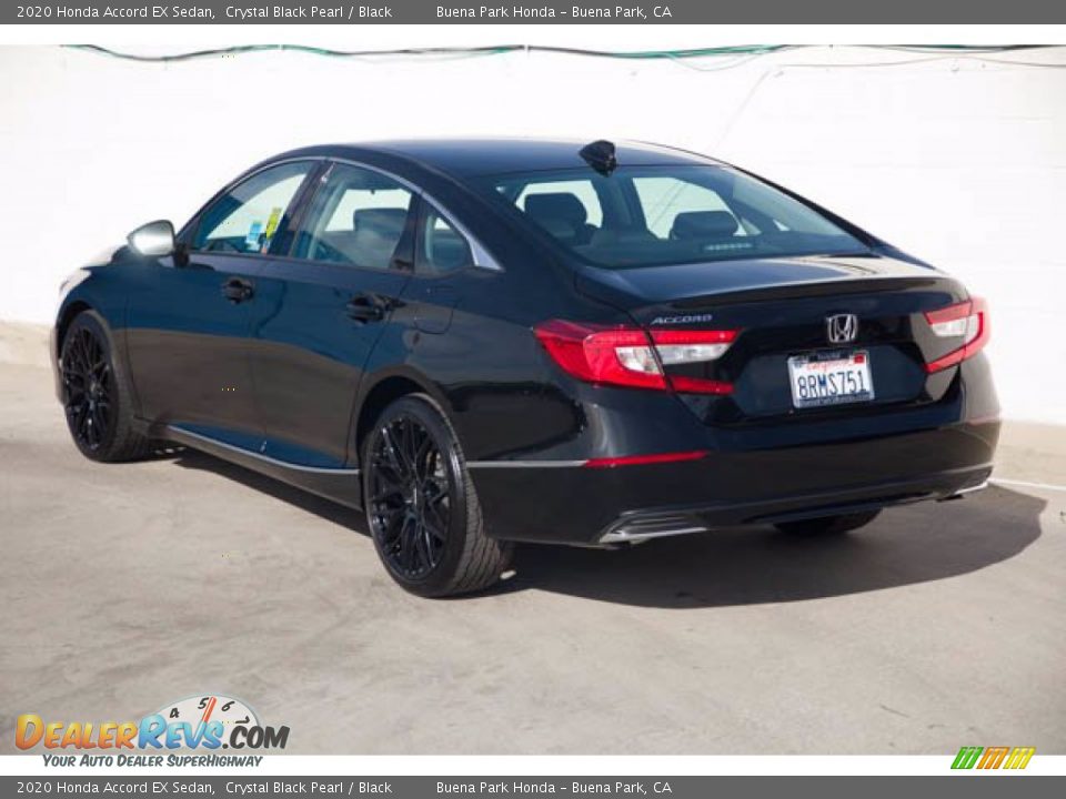 2020 Honda Accord EX Sedan Crystal Black Pearl / Black Photo #2