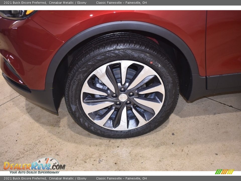 2021 Buick Encore Preferred Cinnabar Metallic / Ebony Photo #5