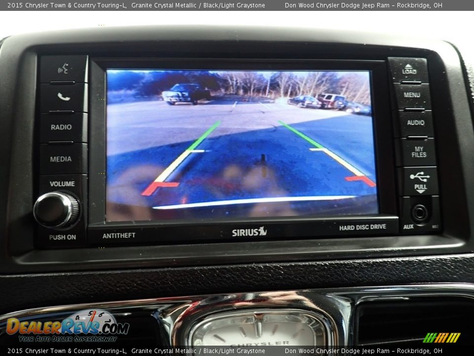 2015 Chrysler Town & Country Touring-L Granite Crystal Metallic / Black/Light Graystone Photo #3