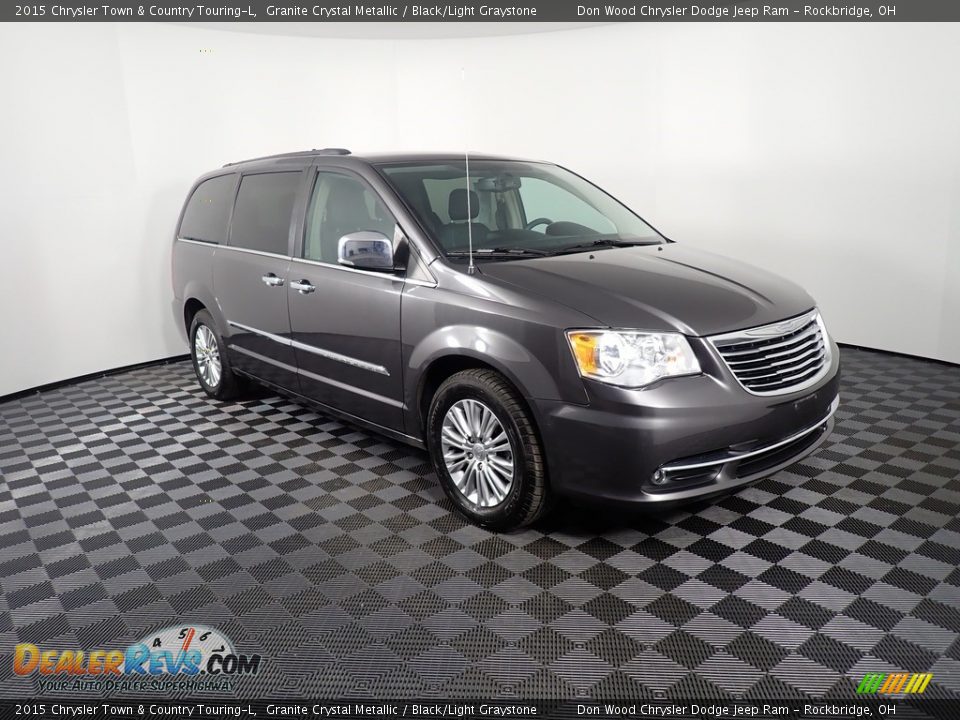 2015 Chrysler Town & Country Touring-L Granite Crystal Metallic / Black/Light Graystone Photo #4