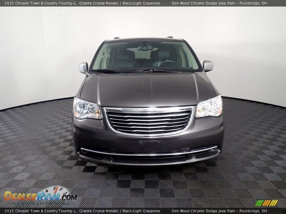 2015 Chrysler Town & Country Touring-L Granite Crystal Metallic / Black/Light Graystone Photo #6