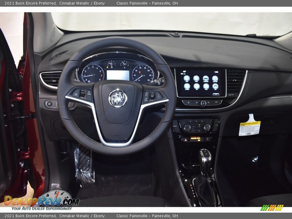 2021 Buick Encore Preferred Cinnabar Metallic / Ebony Photo #10