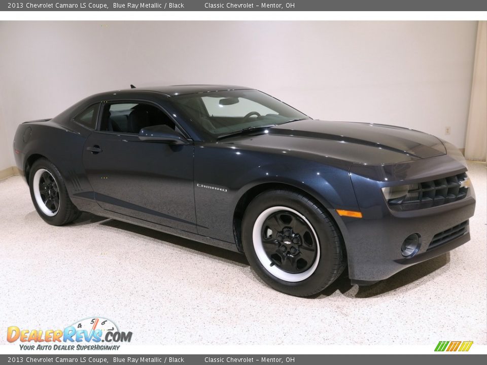 2013 Chevrolet Camaro LS Coupe Blue Ray Metallic / Black Photo #1