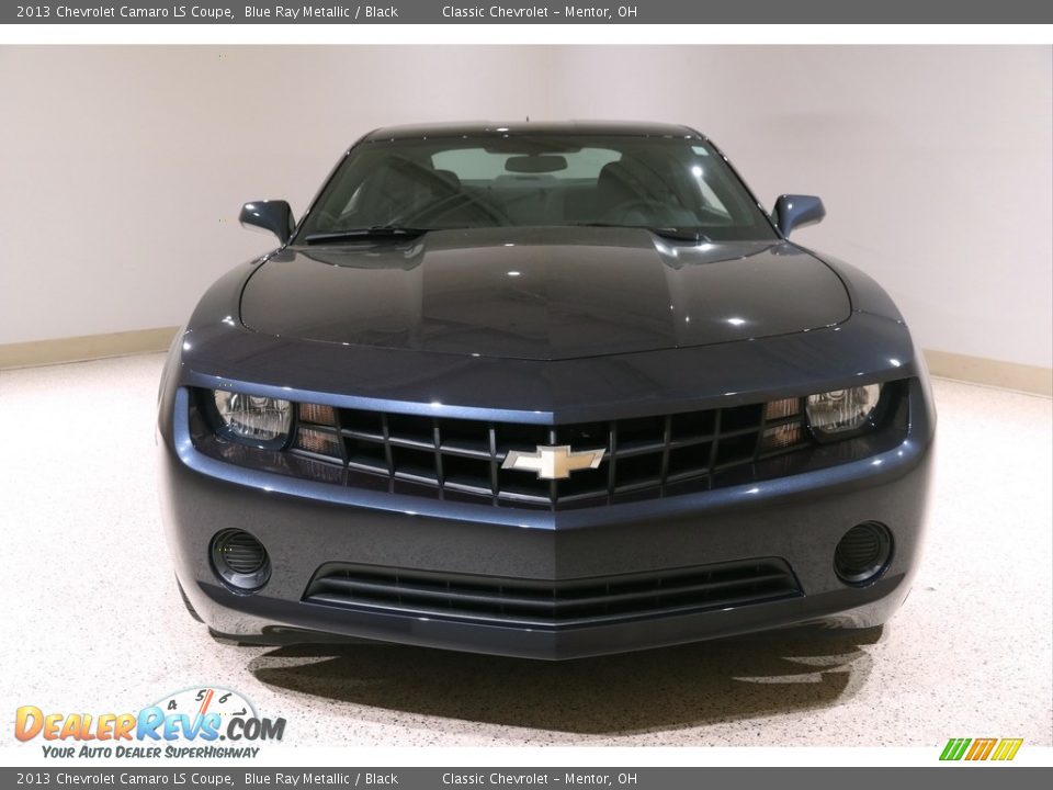2013 Chevrolet Camaro LS Coupe Blue Ray Metallic / Black Photo #2