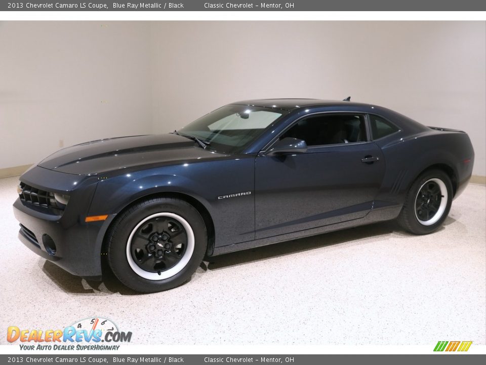 2013 Chevrolet Camaro LS Coupe Blue Ray Metallic / Black Photo #3