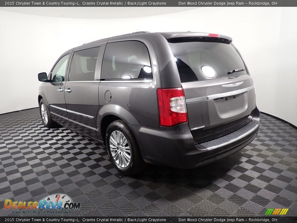 2015 Chrysler Town & Country Touring-L Granite Crystal Metallic / Black/Light Graystone Photo #12