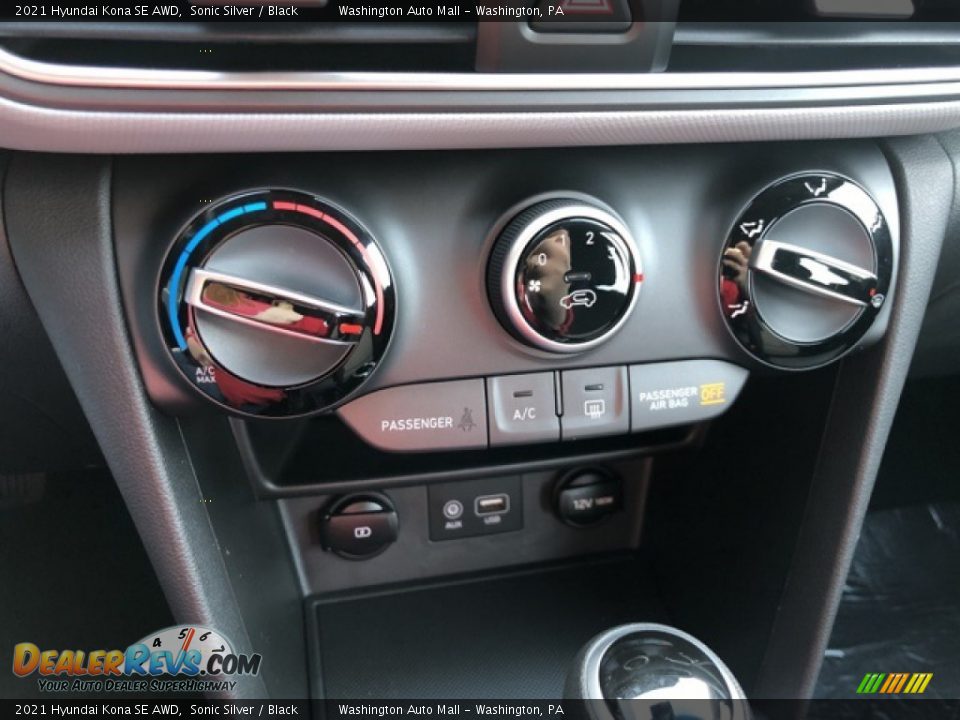2021 Hyundai Kona SE AWD Sonic Silver / Black Photo #13