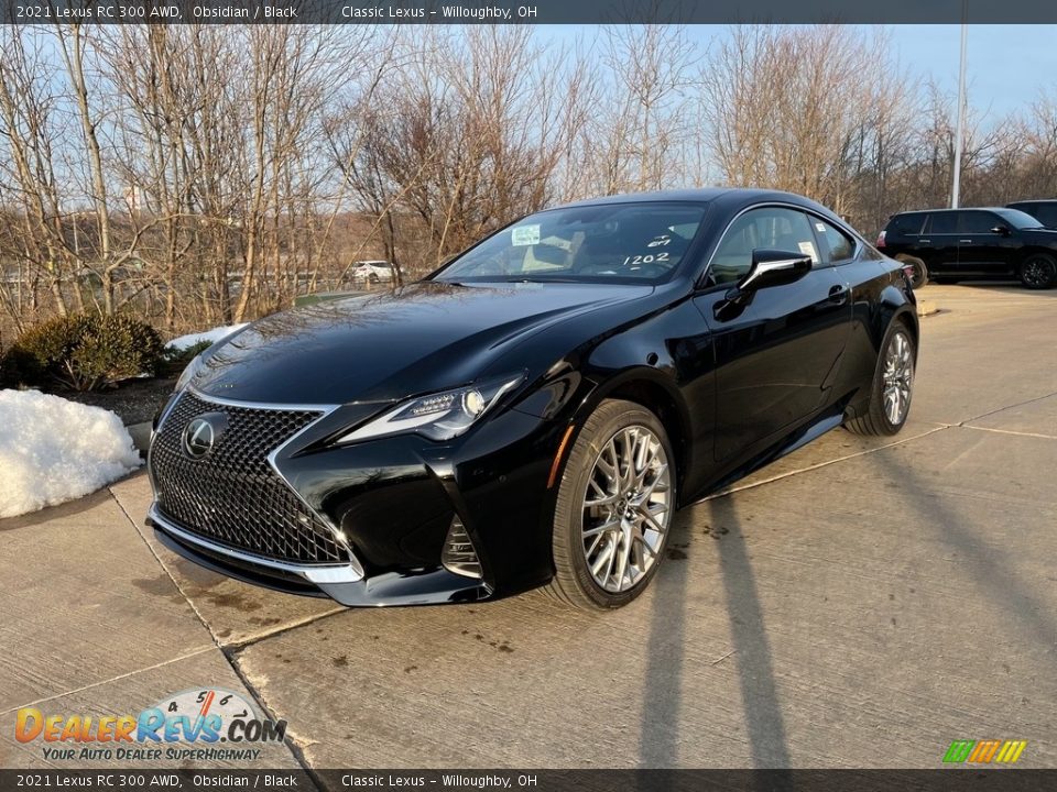 Front 3/4 View of 2021 Lexus RC 300 AWD Photo #1