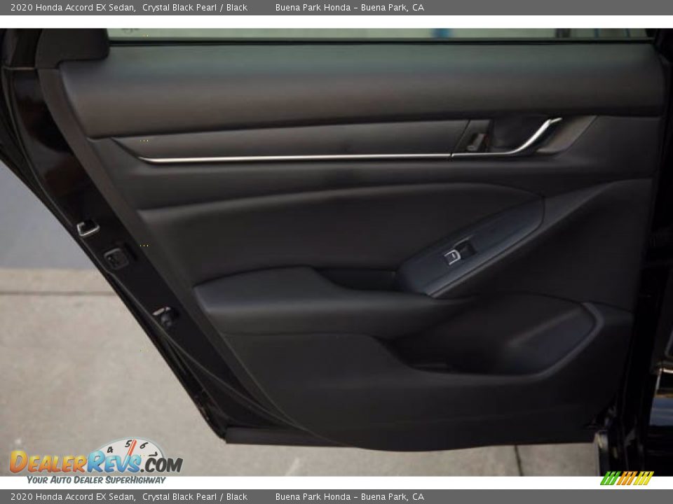 2020 Honda Accord EX Sedan Crystal Black Pearl / Black Photo #31