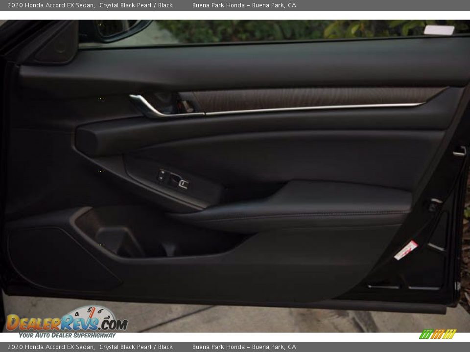 2020 Honda Accord EX Sedan Crystal Black Pearl / Black Photo #33