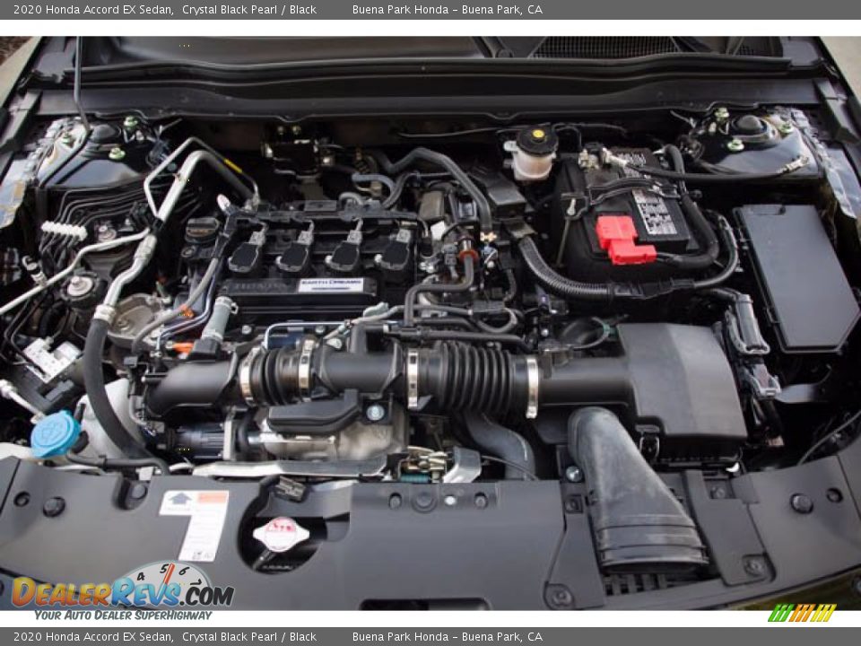 2020 Honda Accord EX Sedan Crystal Black Pearl / Black Photo #34