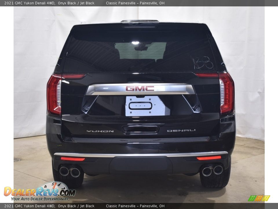 2021 GMC Yukon Denali 4WD Onyx Black / Jet Black Photo #3