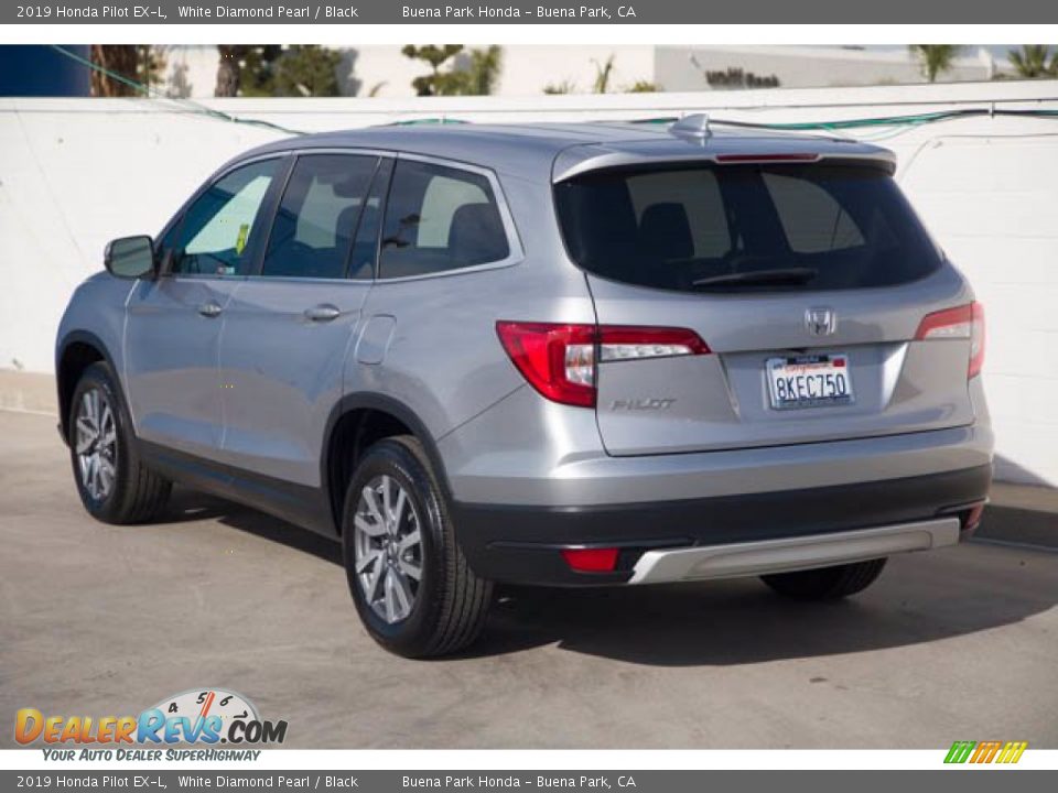 2019 Honda Pilot EX-L White Diamond Pearl / Black Photo #2