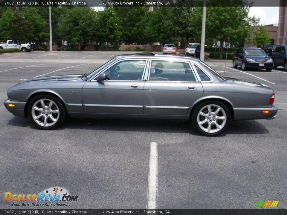 2002 Jaguar XJ XJR Quartz Metallic / Charcoal Photo #1