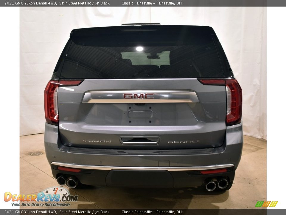 2021 GMC Yukon Denali 4WD Satin Steel Metallic / Jet Black Photo #3