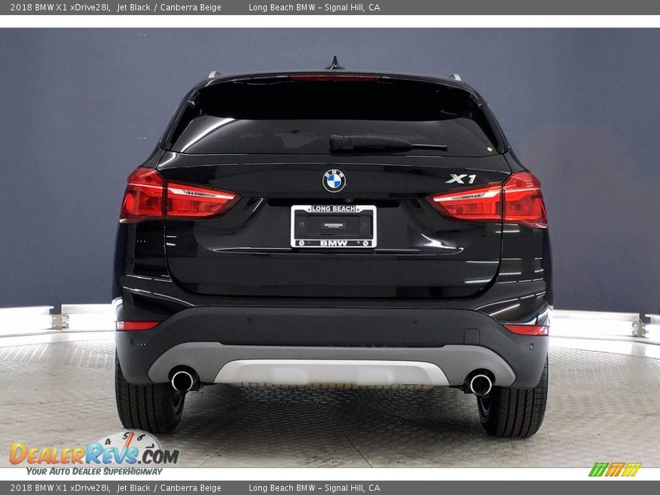 2018 BMW X1 xDrive28i Jet Black / Canberra Beige Photo #3