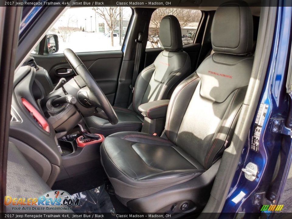 2017 Jeep Renegade Trailhawk 4x4 Jetset Blue / Black Photo #2