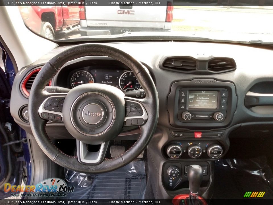 2017 Jeep Renegade Trailhawk 4x4 Jetset Blue / Black Photo #3