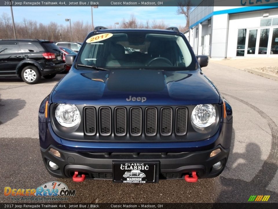 2017 Jeep Renegade Trailhawk 4x4 Jetset Blue / Black Photo #4