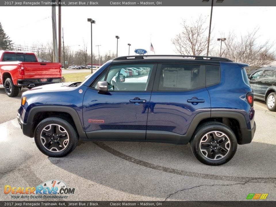 2017 Jeep Renegade Trailhawk 4x4 Jetset Blue / Black Photo #5