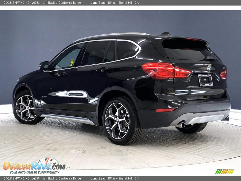 2018 BMW X1 xDrive28i Jet Black / Canberra Beige Photo #10