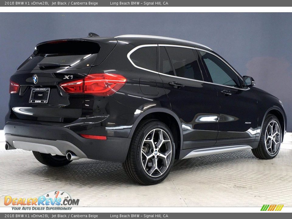 2018 BMW X1 xDrive28i Jet Black / Canberra Beige Photo #13