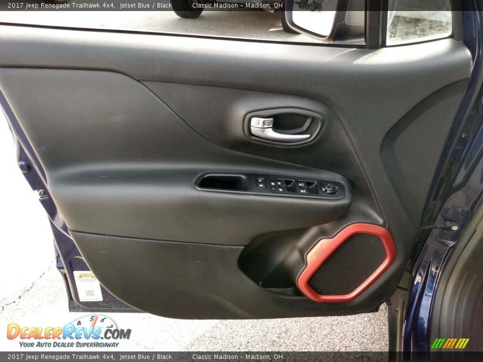 2017 Jeep Renegade Trailhawk 4x4 Jetset Blue / Black Photo #9