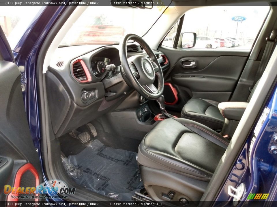 2017 Jeep Renegade Trailhawk 4x4 Jetset Blue / Black Photo #10