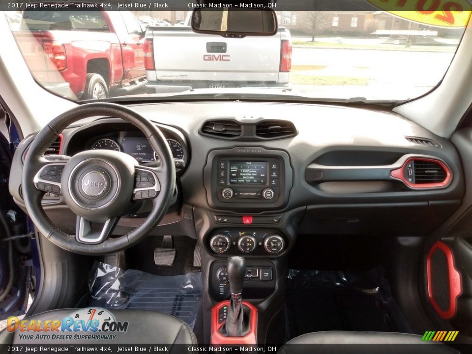 2017 Jeep Renegade Trailhawk 4x4 Jetset Blue / Black Photo #11