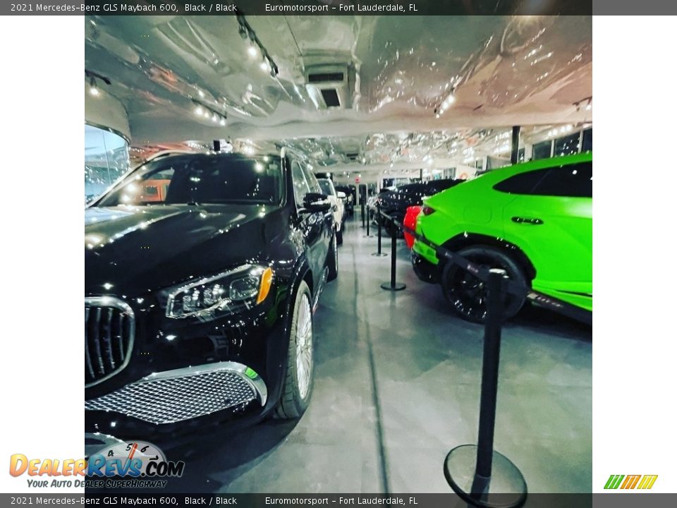 2021 Mercedes-Benz GLS Maybach 600 Black / Black Photo #2