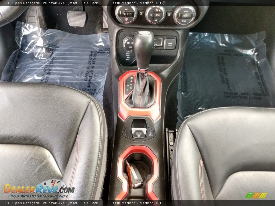 2017 Jeep Renegade Trailhawk 4x4 Jetset Blue / Black Photo #14