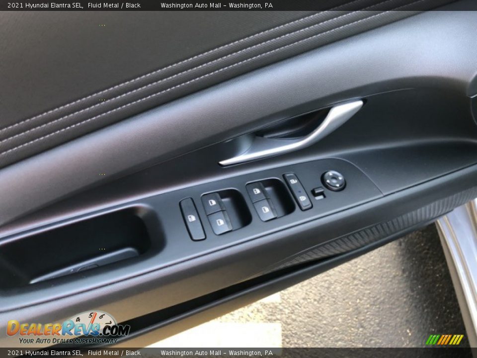 2021 Hyundai Elantra SEL Fluid Metal / Black Photo #8
