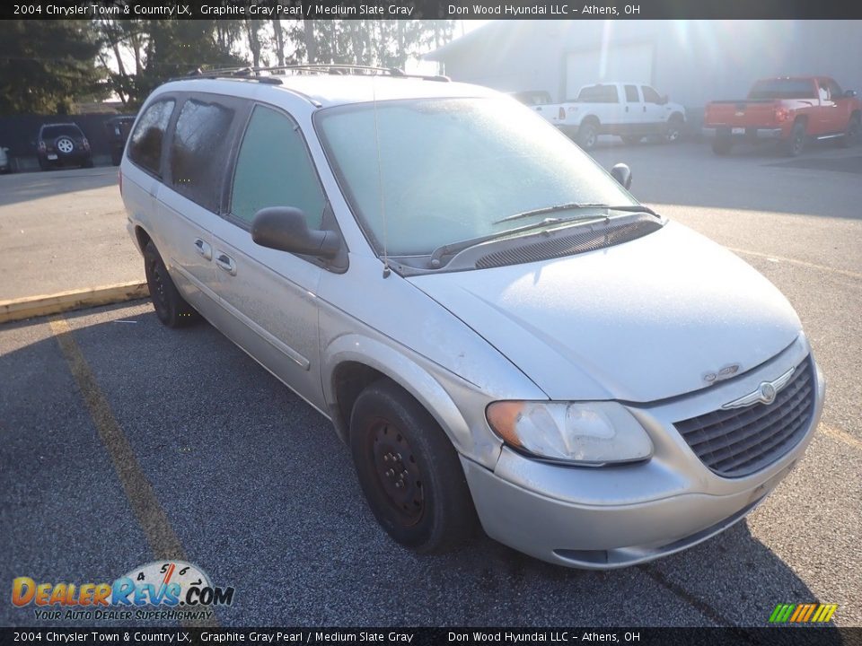 2004 Chrysler Town & Country LX Graphite Gray Pearl / Medium Slate Gray Photo #2