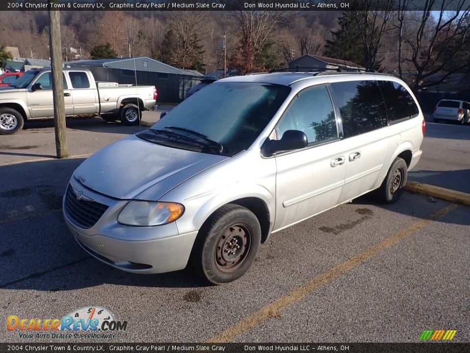2004 Chrysler Town & Country LX Graphite Gray Pearl / Medium Slate Gray Photo #8