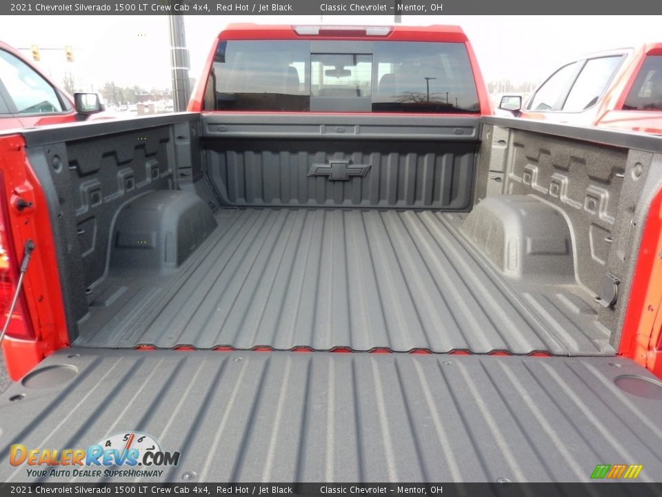 2021 Chevrolet Silverado 1500 LT Crew Cab 4x4 Red Hot / Jet Black Photo #6