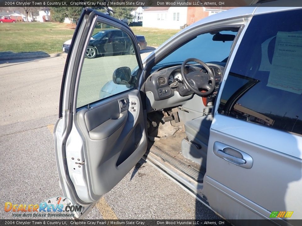 2004 Chrysler Town & Country LX Graphite Gray Pearl / Medium Slate Gray Photo #14