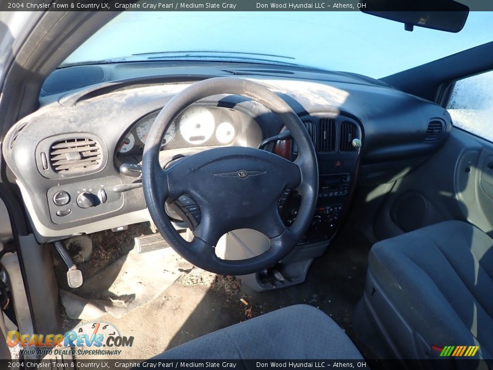 2004 Chrysler Town & Country LX Graphite Gray Pearl / Medium Slate Gray Photo #15