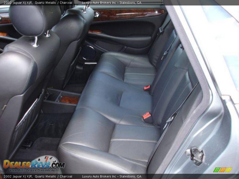 2002 Jaguar XJ XJR Quartz Metallic / Charcoal Photo #3