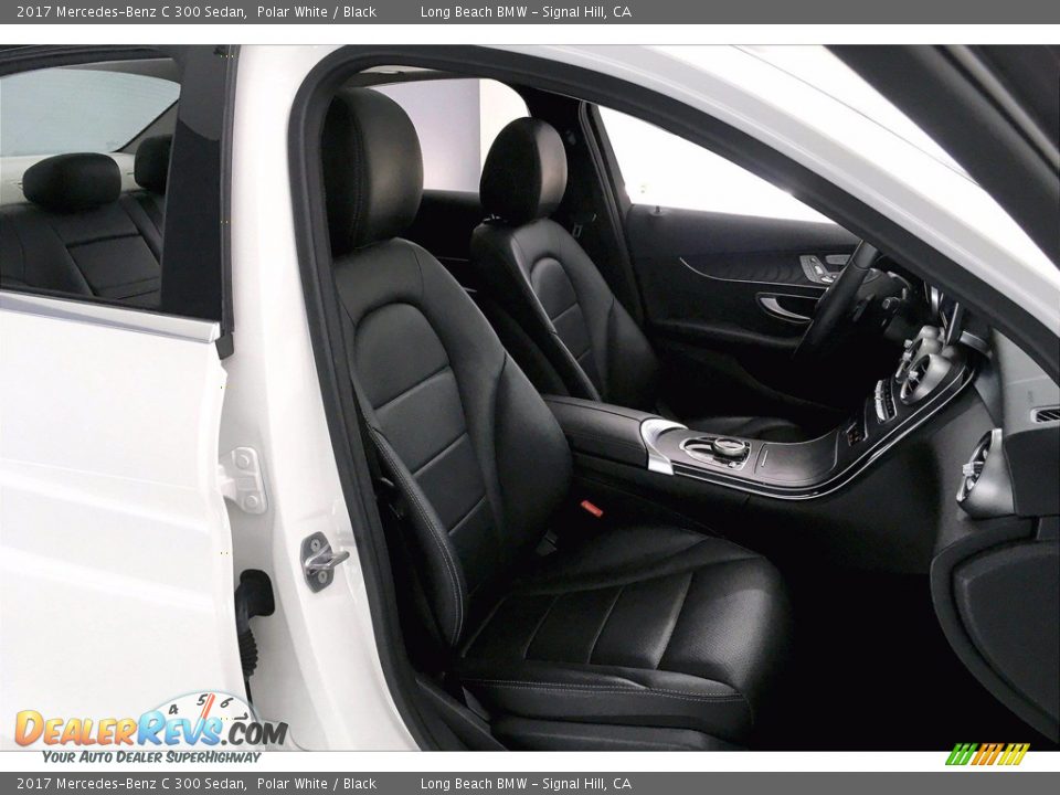 2017 Mercedes-Benz C 300 Sedan Polar White / Black Photo #6
