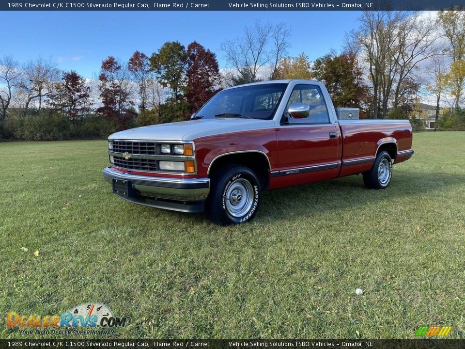 Front 3/4 View of 1989 Chevrolet C/K C1500 Silverado Regular Cab Photo #1