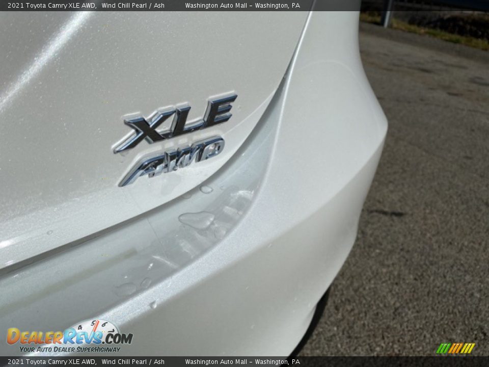2021 Toyota Camry XLE AWD Wind Chill Pearl / Ash Photo #23
